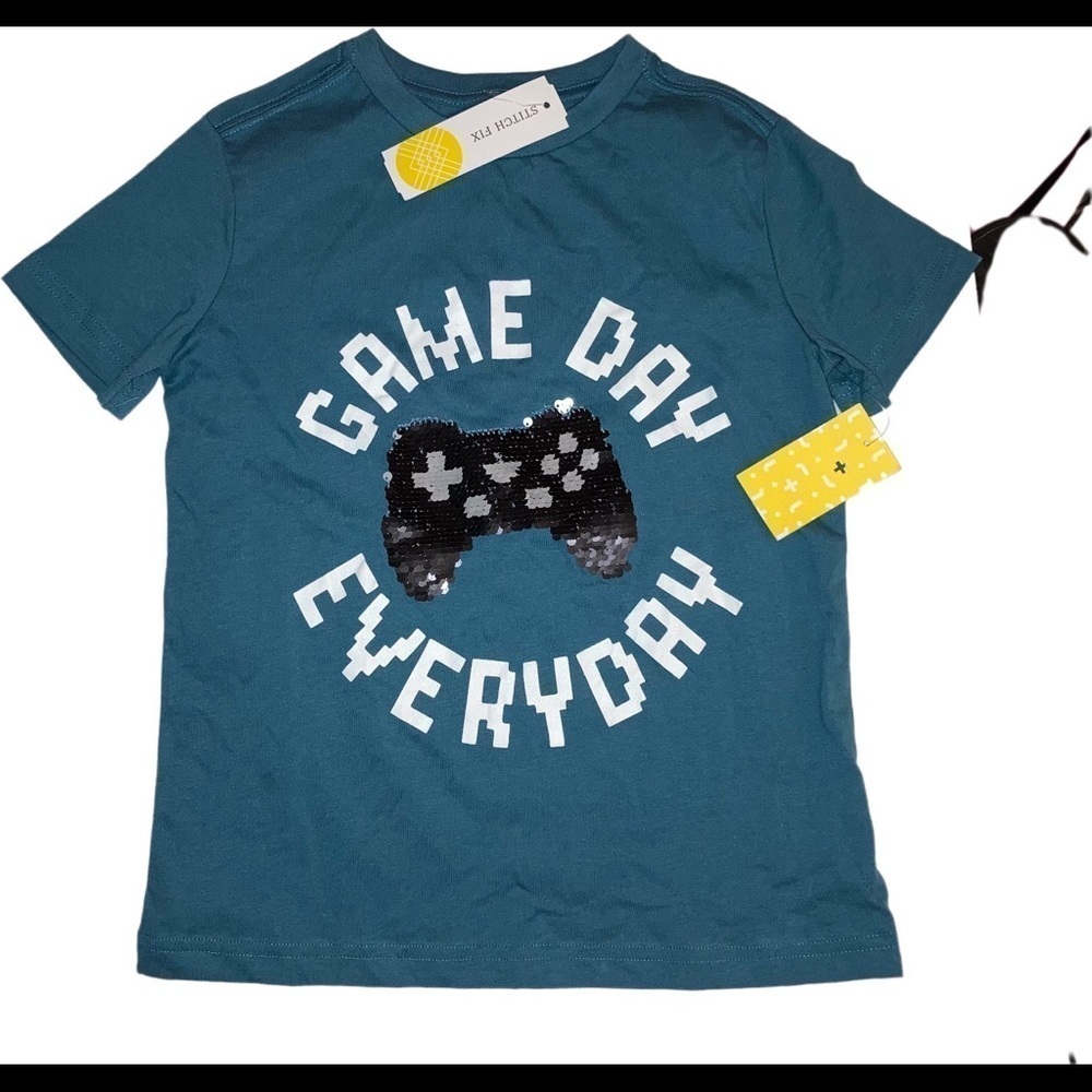 NWT Stitch Fix Rumi Ryder Game Day Sequin Top S 7